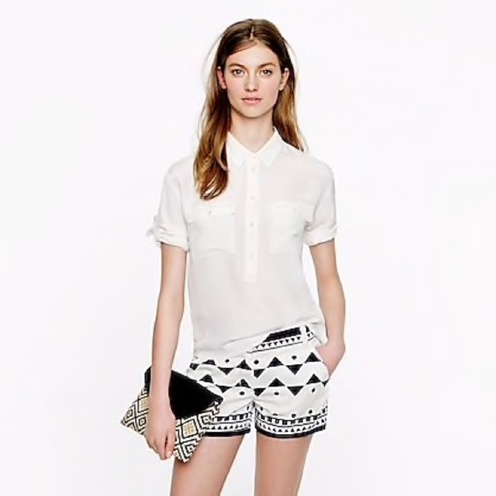 J. Crew 3” Chino Shorts in Roller Girl